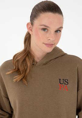 Kadın Haki Sweatshirt - 50291265016