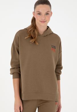 Kadın Haki Sweatshirt - 50291265016