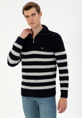 Erkek Lacivert Kazak - 50293125009