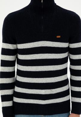 Erkek Lacivert Kazak - 50293125009