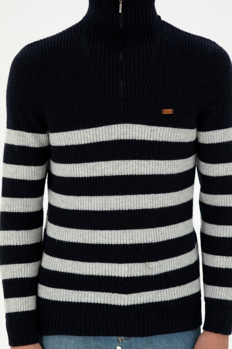 Erkek Lacivert Kazak - 50293125009