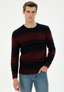 Erkek Bordo Kazak - 50293115009