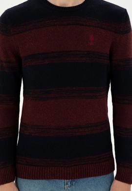 Erkek Bordo Kazak - 50293115009