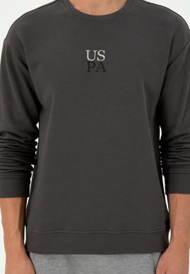 Erkek Antrasit Basic Sweatshirt - 50293420019