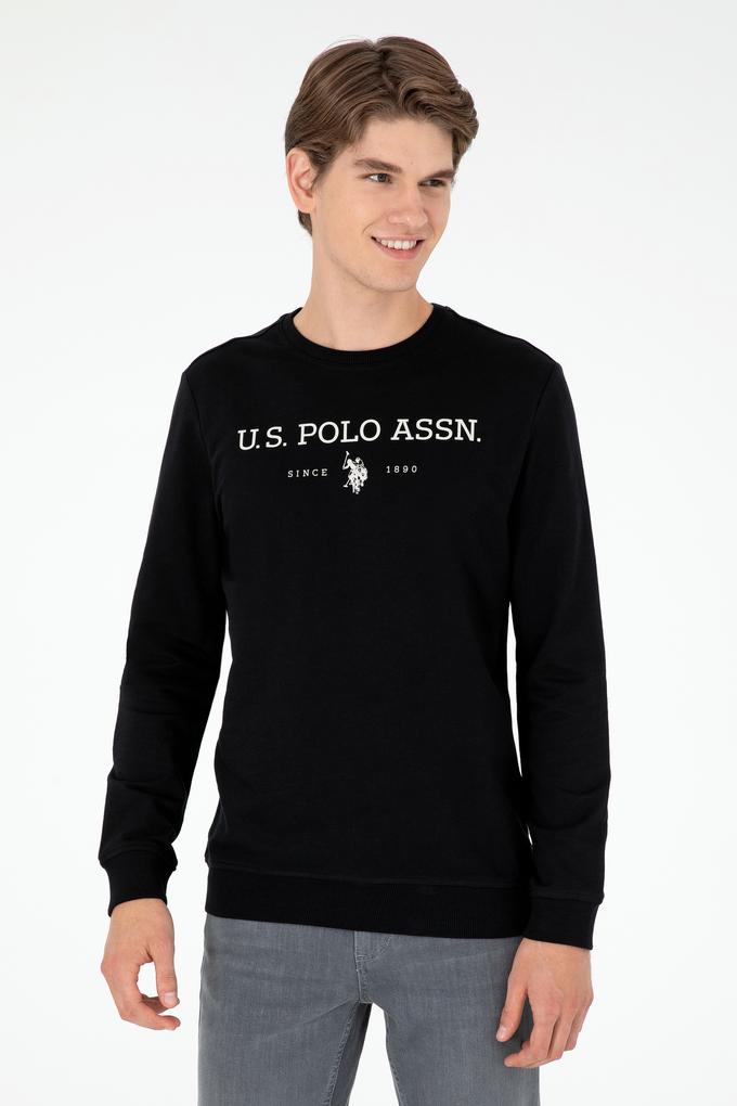 Erkek Siyah Sweatshirt