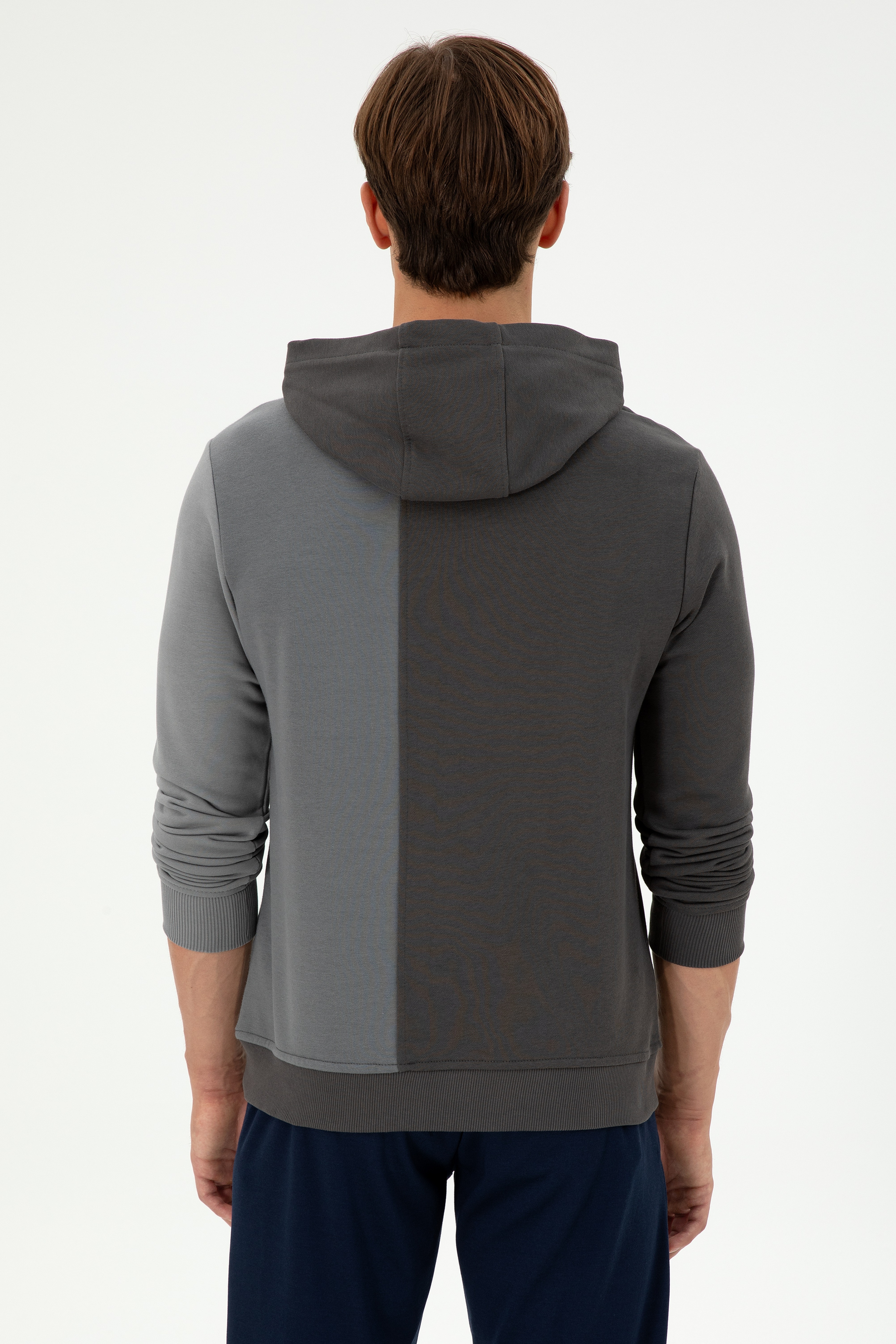 Erkek Antrasit Sweatshirt - Image 5