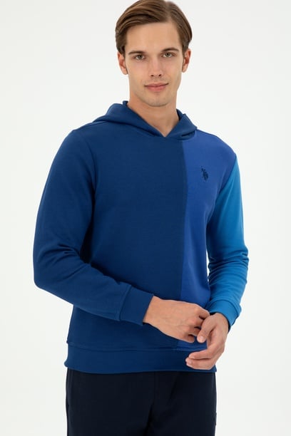 Erkek İndigo Sweatshirt