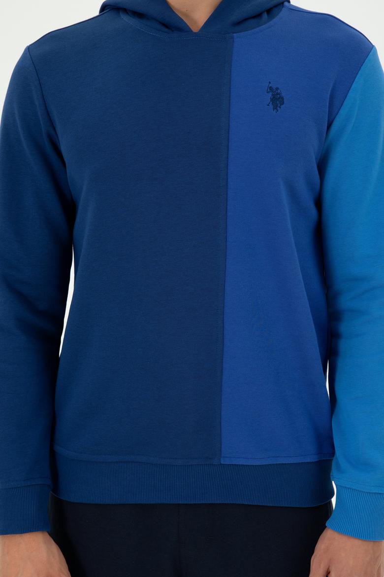 Erkek İndigo Sweatshirt - 50293451061