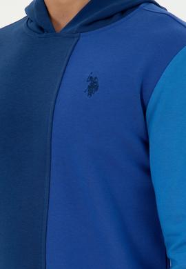 Erkek İndigo Sweatshirt - 50293451061