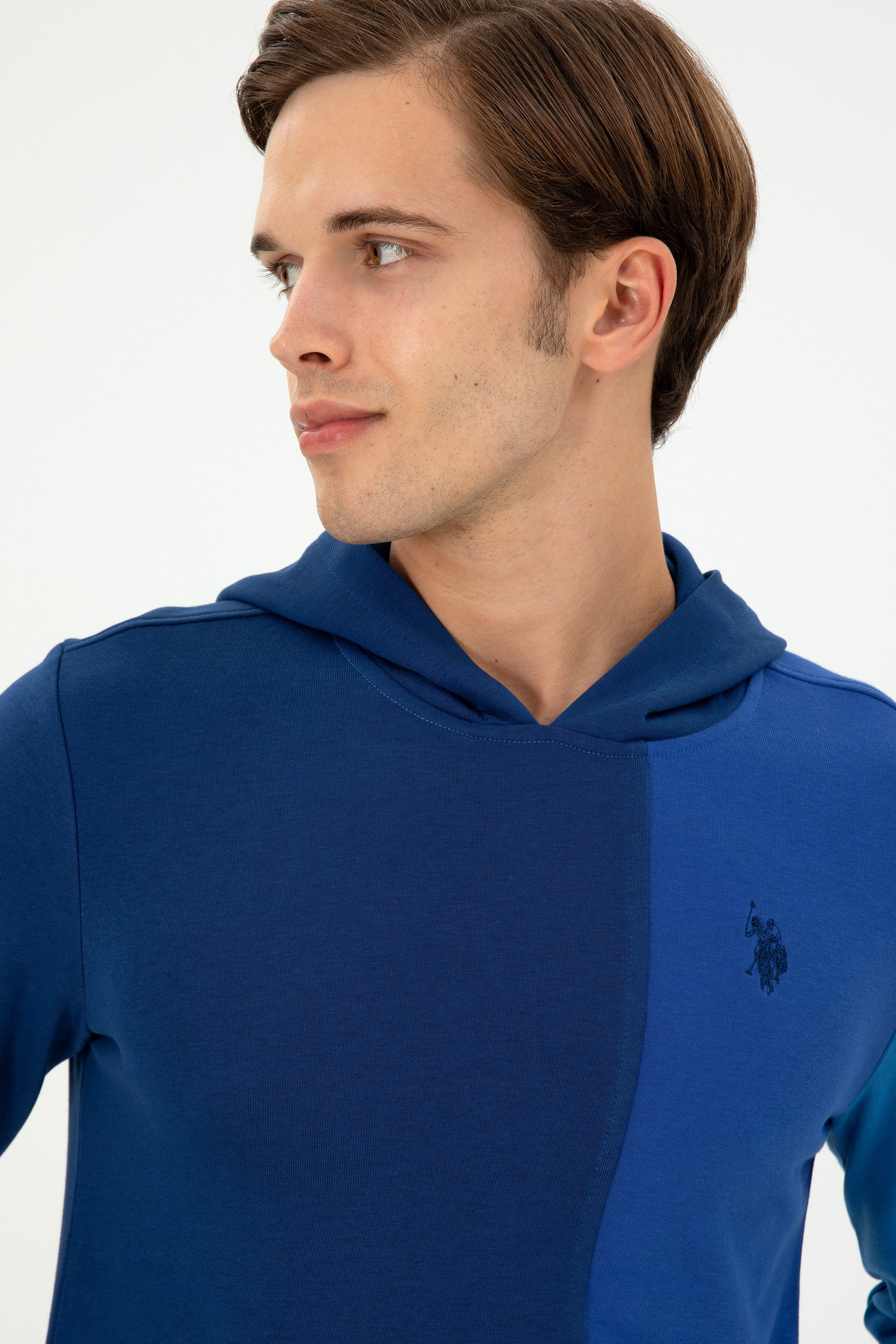 Erkek İndigo Sweatshirt - Image 2