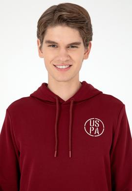 Erkek Bordo Sweatshirt - 50293361067