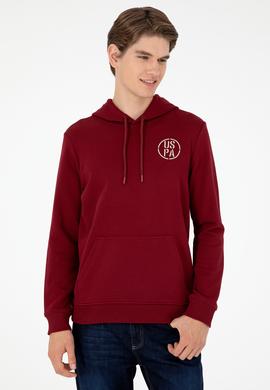 Erkek Bordo Sweatshirt - 50293361067