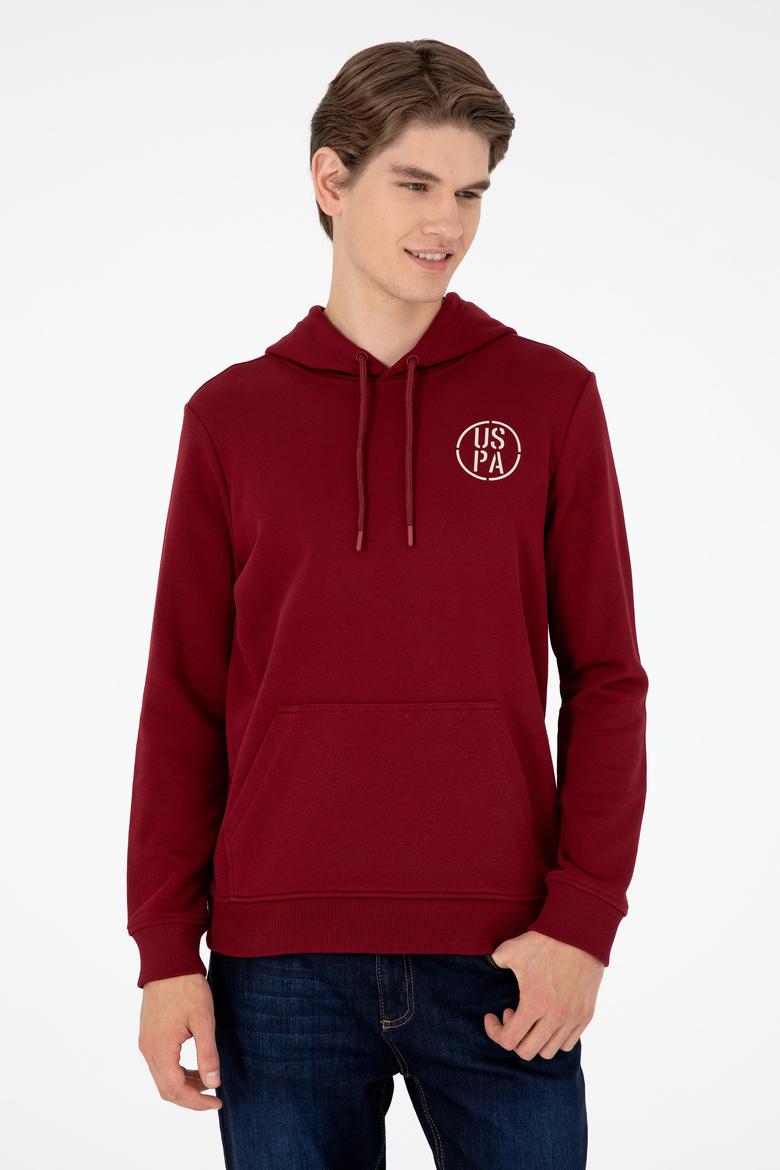 Erkek Bordo Sweatshirt - 50293361067