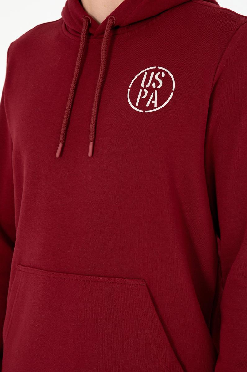 Erkek Bordo Sweatshirt