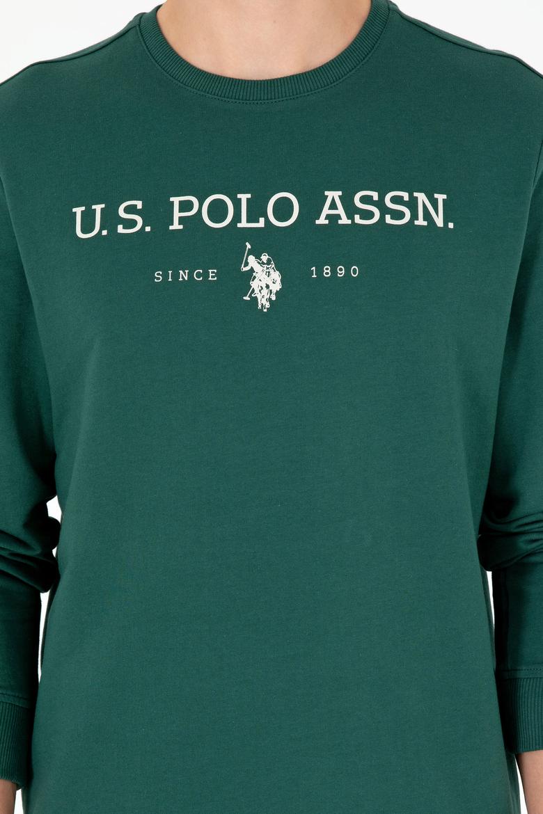 Erkek Koyu Yeşil Sweatshirt - 50293362044