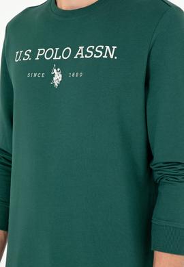 Erkek Koyu Yeşil Sweatshirt - 50293362044