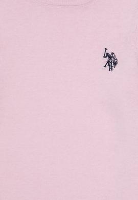 Kız Çocuk Pembe Bisiklet Yaka Basic Kazak - 50293586100