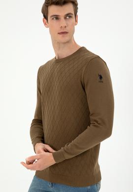 Erkek Haki Kazak - 50297055043