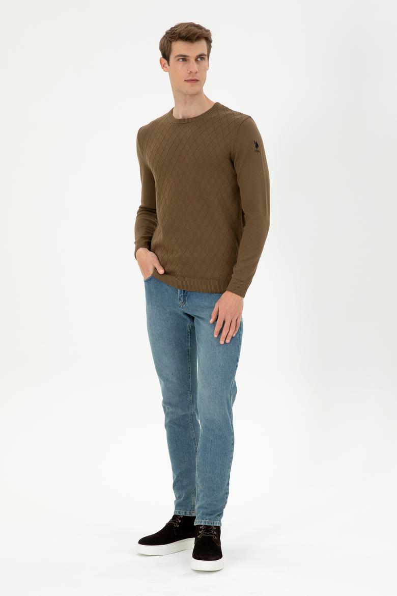 Erkek Haki Kazak - 50297055043