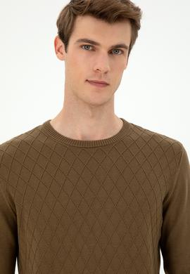 Erkek Haki Kazak - 50297055043