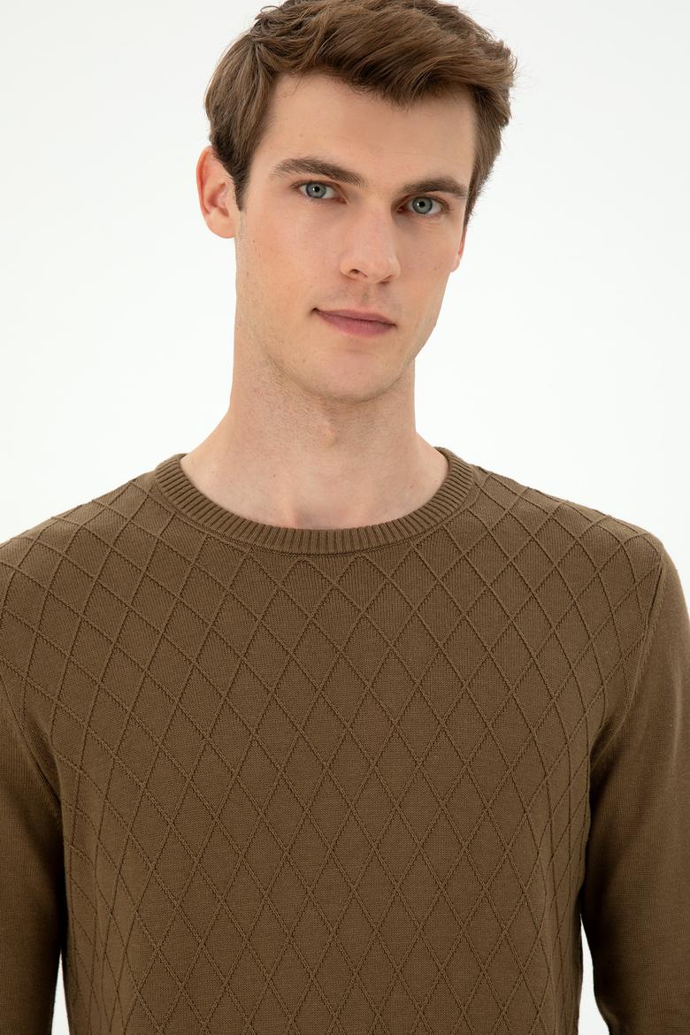 Erkek Haki Kazak - 50297055043