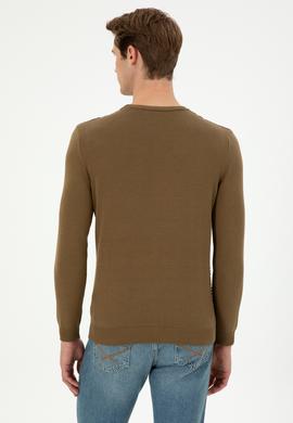 Erkek Haki Kazak - 50297064043