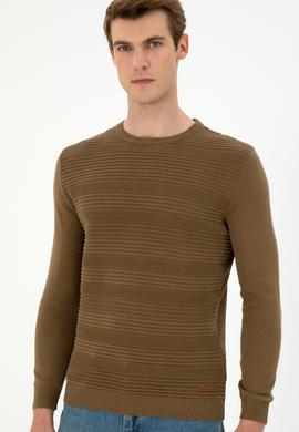 Erkek Haki Kazak - 50297064043