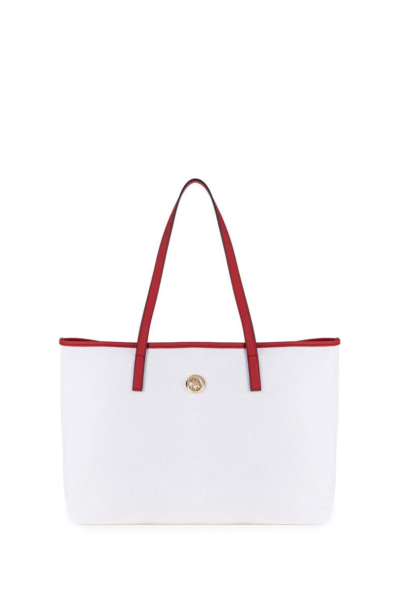 Kadın Beyaz Omuz Çantası - 50293660002