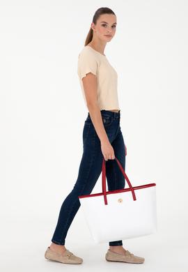 Kadın Beyaz Omuz Çantası - 50293660002