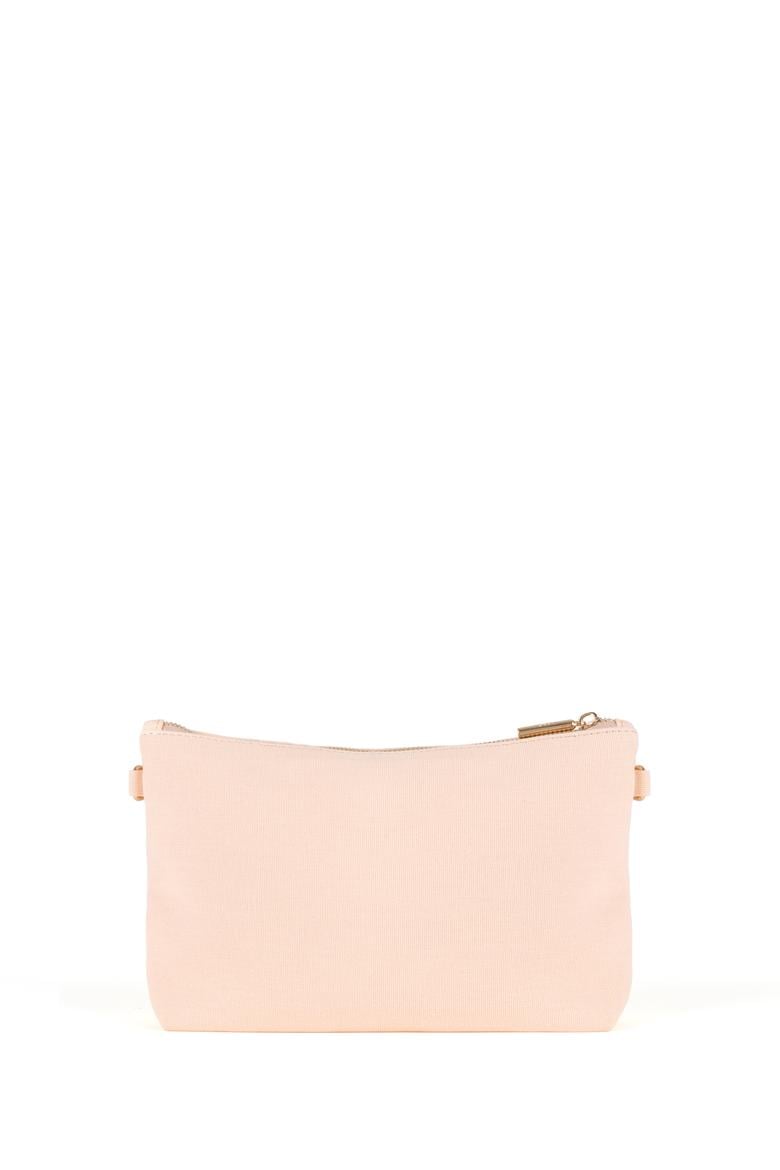 Kadın Somon Çıkarılabilir Askılı Kanvas El Çantası - 50293661007