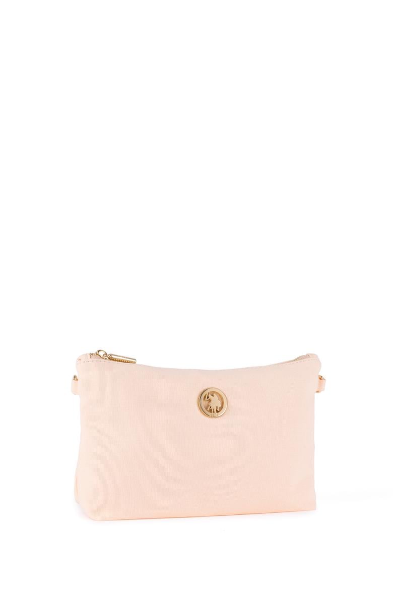 Kadın Somon Çıkarılabilir Askılı Kanvas El Çantası - 50293661007