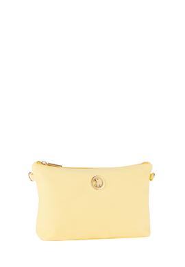 Kadın Sarı Çıkarılabilir Askılı Kanvas El Çantası - 50293661008