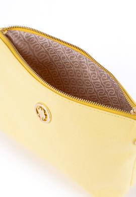 Kadın Sarı Çıkarılabilir Askılı Kanvas El Çantası - 50293661008