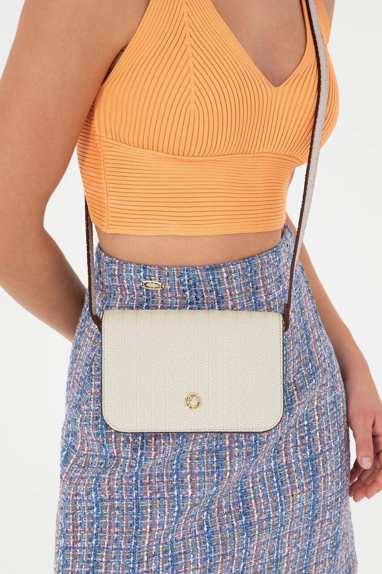 Kadın Açık Gri Çapraz Çanta - 50293610003