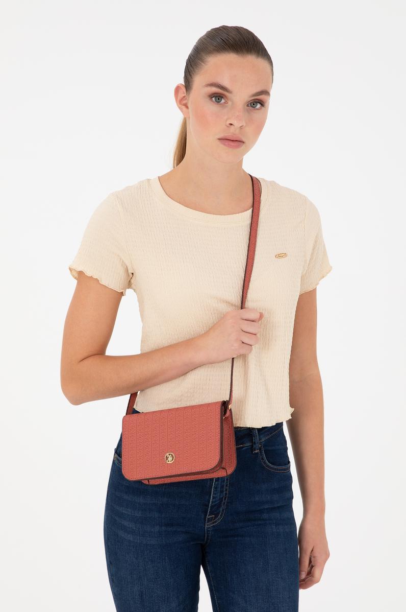 Kadın Gül Kurusu Çapraz Çanta