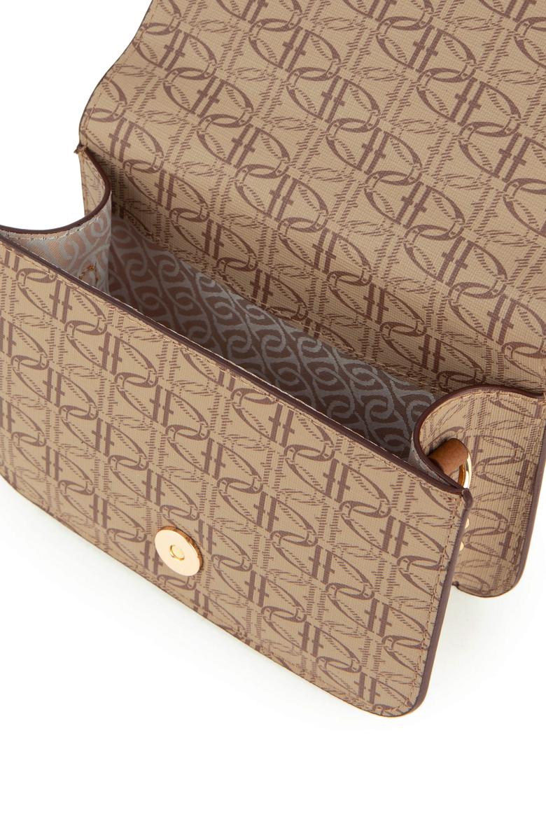 Kadın Koyu Bej Çapraz Çanta - 50293706004