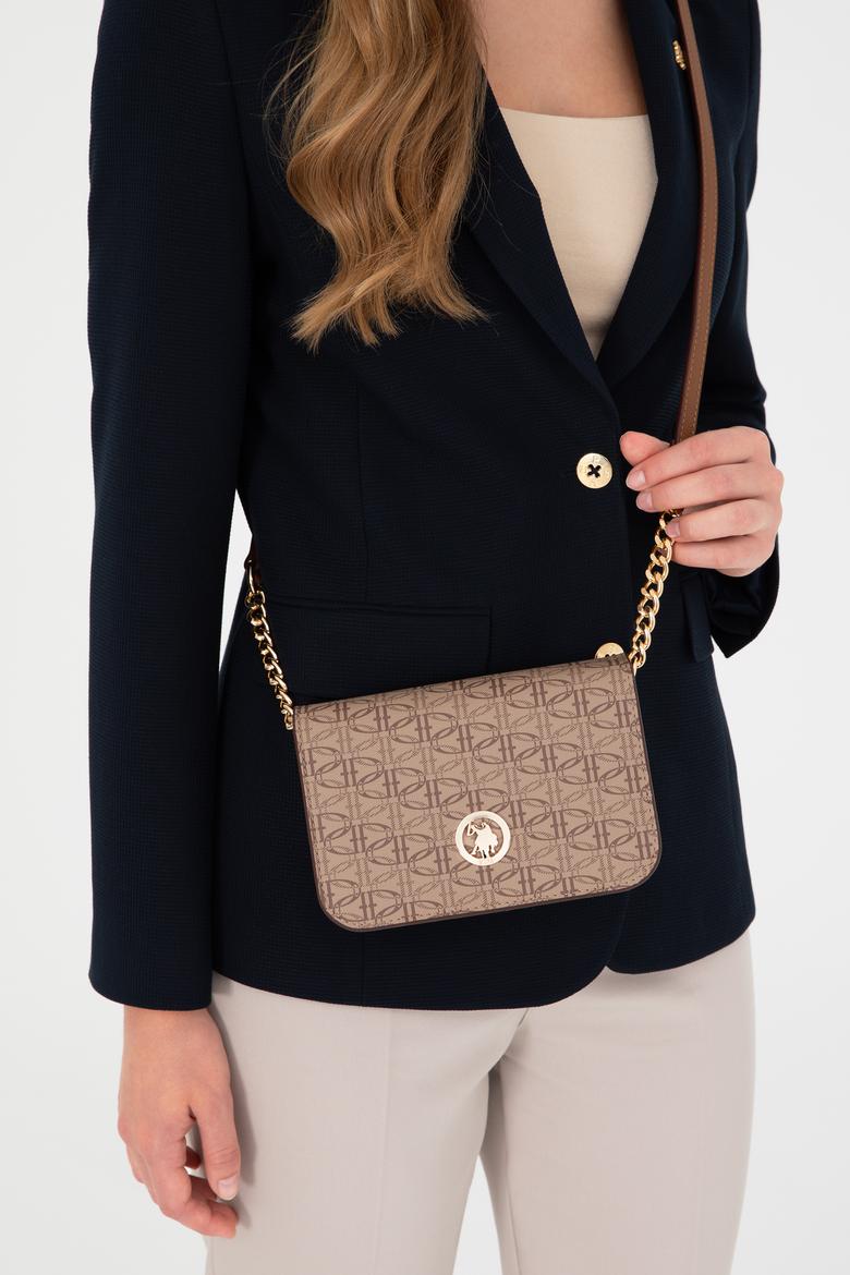 Kadın Koyu Bej Çapraz Çanta - 50293706004