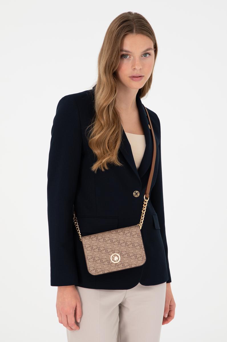 Kadın Koyu Bej Çapraz Çanta