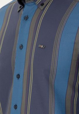 Erkek Lacivert Uzun Kollu Gömlek - 50272710015