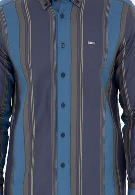 Erkek Lacivert Uzun Kollu Gömlek - 50272710015