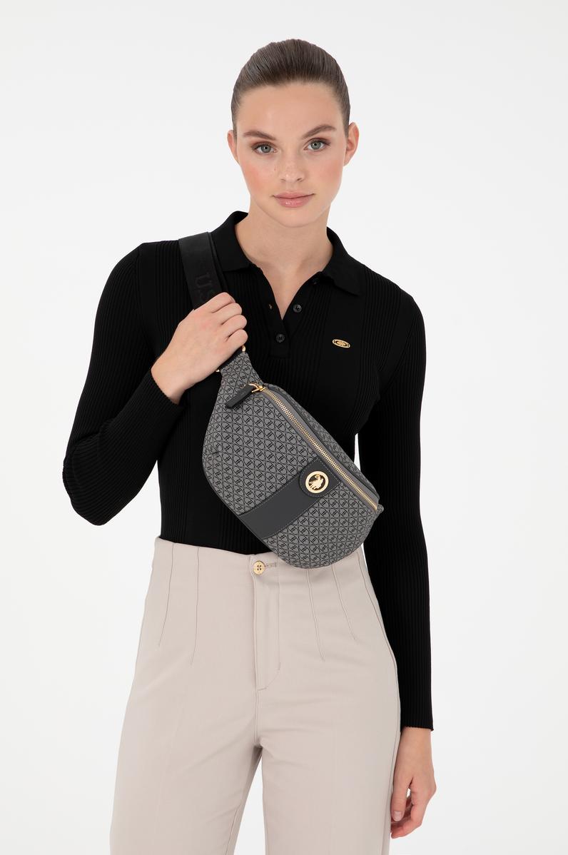 Kadın Gri Bel Çantası