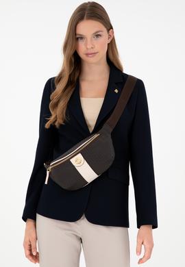 Kadın Kahverengi Bel Çantası - 50293695002