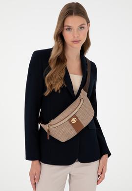 Kadın Bej Bel Çantası - 50293693005