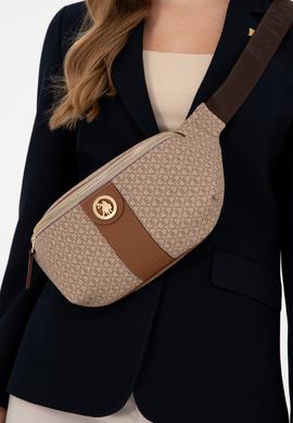 Kadın Bej Bel Çantası - 50293693005