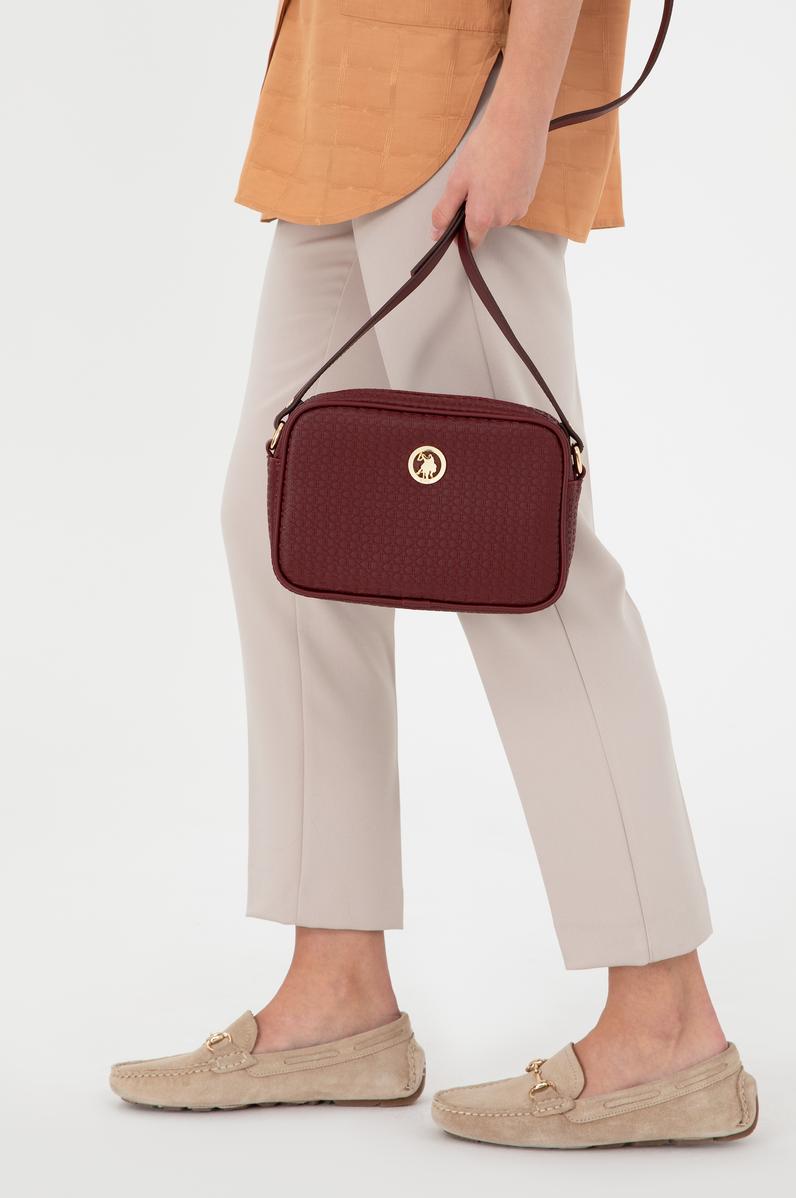 Kadın Bordo Çapraz Çanta