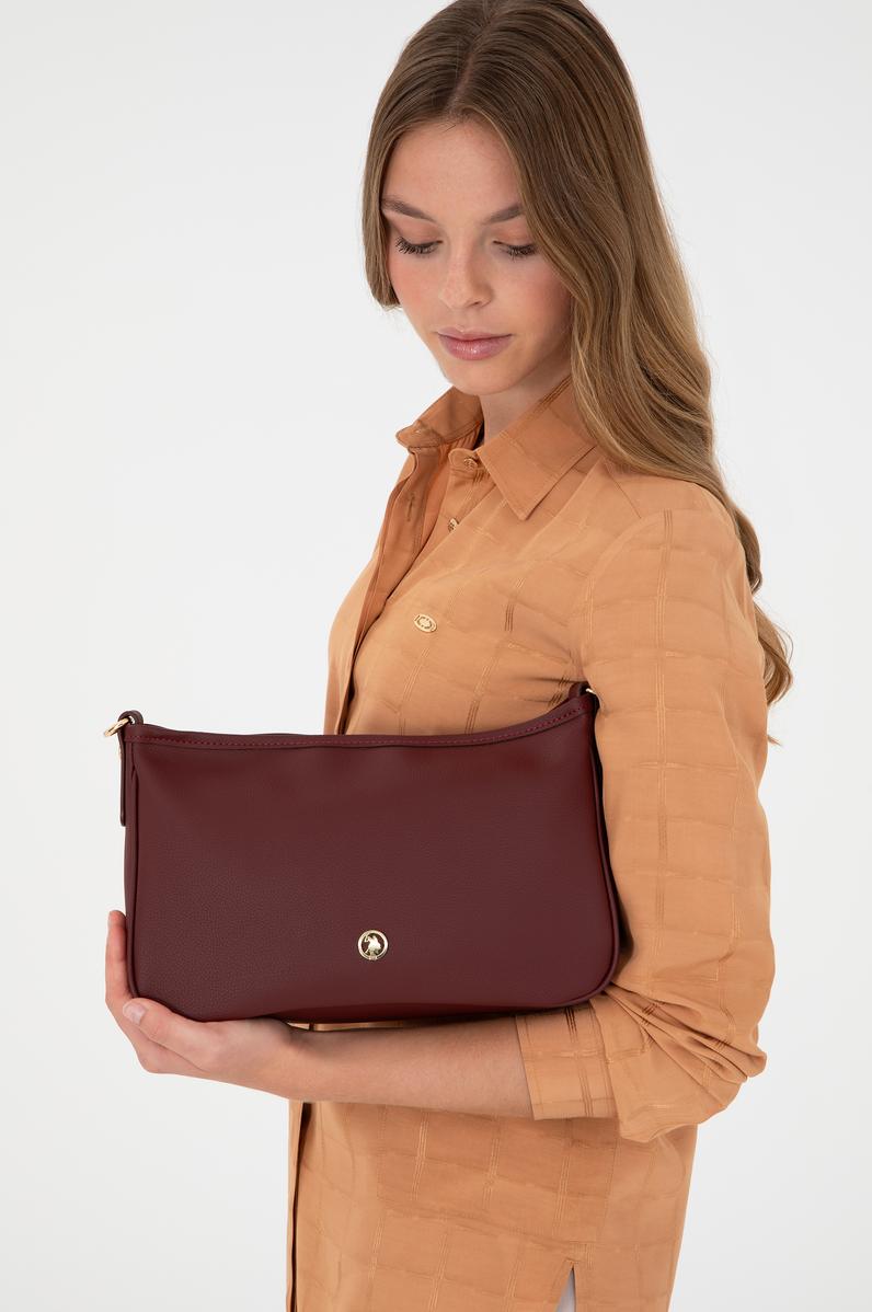 Kadın Bordo Kol Çantası