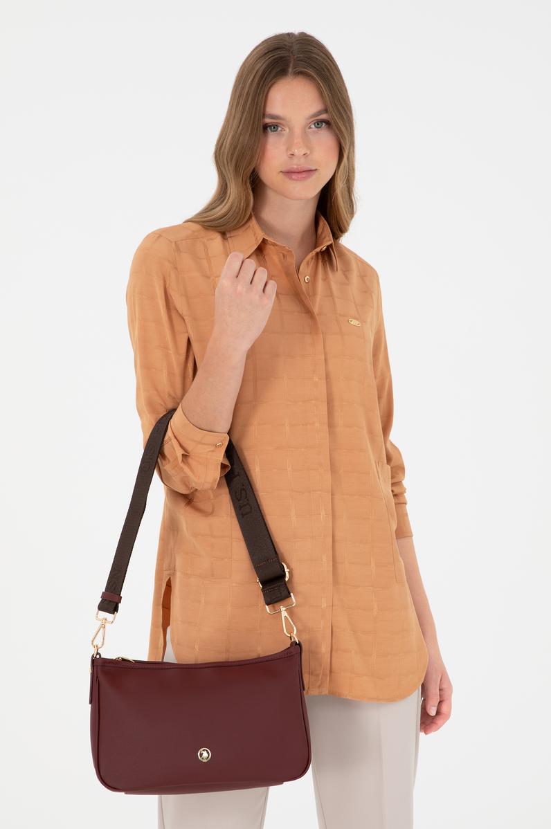 Kadın Bordo Kol Çantası