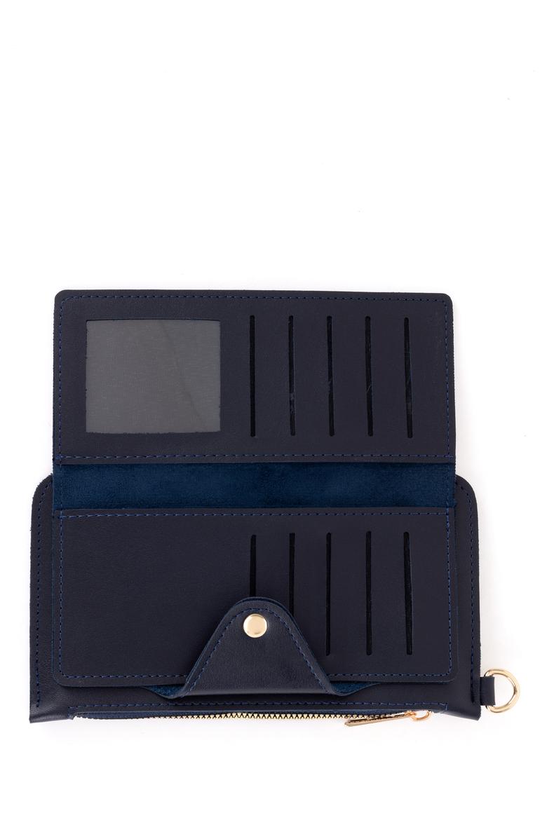 Kadın Lacivert Cüzdan - 50297338003