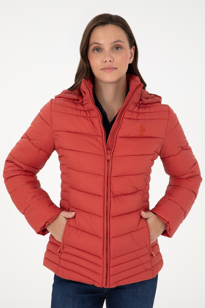 Kadın Kiremit Mont - 50289548067