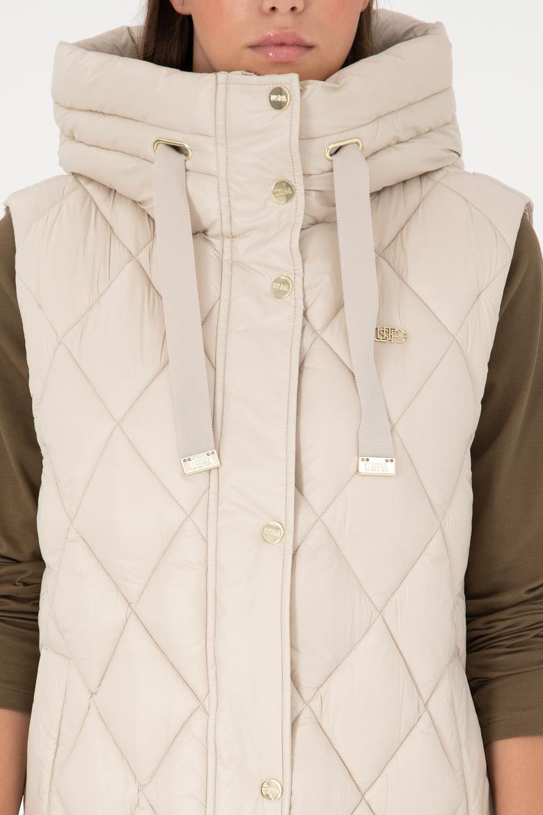 Kadın Krem Yelek - 50289550057